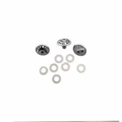 O'neal Blade Visor Screw Set Helm Visier Ersatzschraubenset Silberfarben