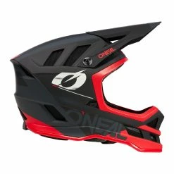 O'Neal Blade Polyacrylite Haze DH Fahrrad Helm Schwarz/rot 2023 Oneal -Helme Mountainbike Verkäufe 0453 12rightside