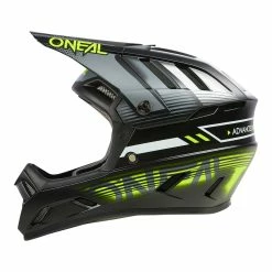 O'Neal Backflip Eclipse DH Fahrrad Helm Grau/gelb 2023 Oneal -Helme Mountainbike Verkäufe 0500 14leftside