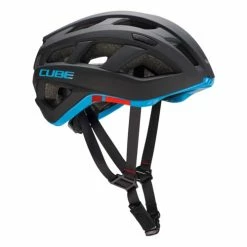 Cube Roadrace Teamline Rennrad Fahrrad Helm Blau 2023