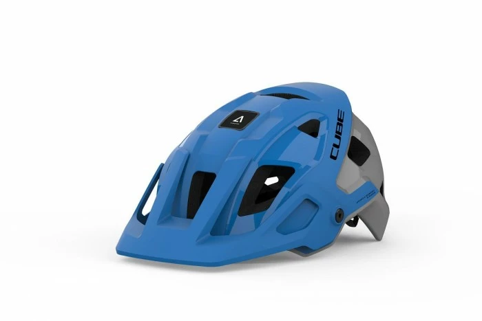 Cube Strover X Actionteam MTB Fahrrad Helm Blau/grau 2022 3 Cube Strover X Actionteam MTB Fahrrad Helm Blau/grau 2022