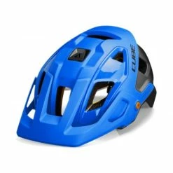 Cube Strover X Actionteam MIPS MTB Fahrrad Helm Blau/grau 2023
