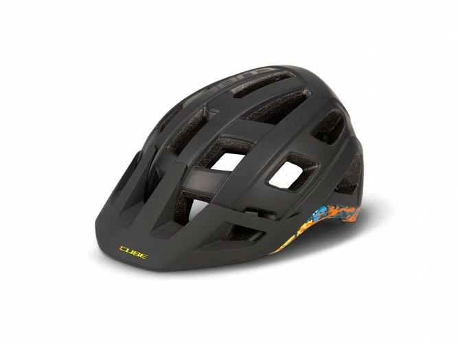 Cube Badger MTB Fahrrad Helm Schwarz/splash 2023 3 Cube Badger MTB Fahrrad Helm Schwarz/splash 2023