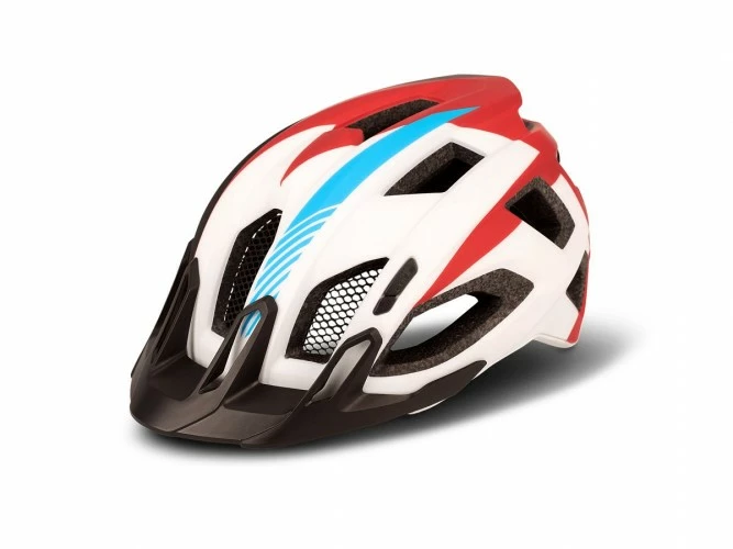 Cube Quest Teamline MTB Fahrrad Helm Weiß/rot/blau 2020 3 Cube Quest Teamline MTB Fahrrad Helm Weiß/rot/blau 2020