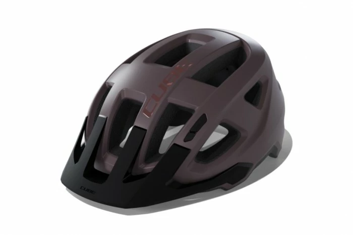 Cube Fleet All Terrain Fahrrad Helm Aubergine Lila 2023 3 Cube Fleet All Terrain Fahrrad Helm Aubergine Lila 2023