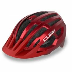 Cube Offpath MTB Fahrrad Helm Rot 2023