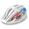 Cube Offpath Teamline MTB Fahrrad Helm Weiß/blau/rot 2023 -Helme Mountainbike Verkäufe 164310