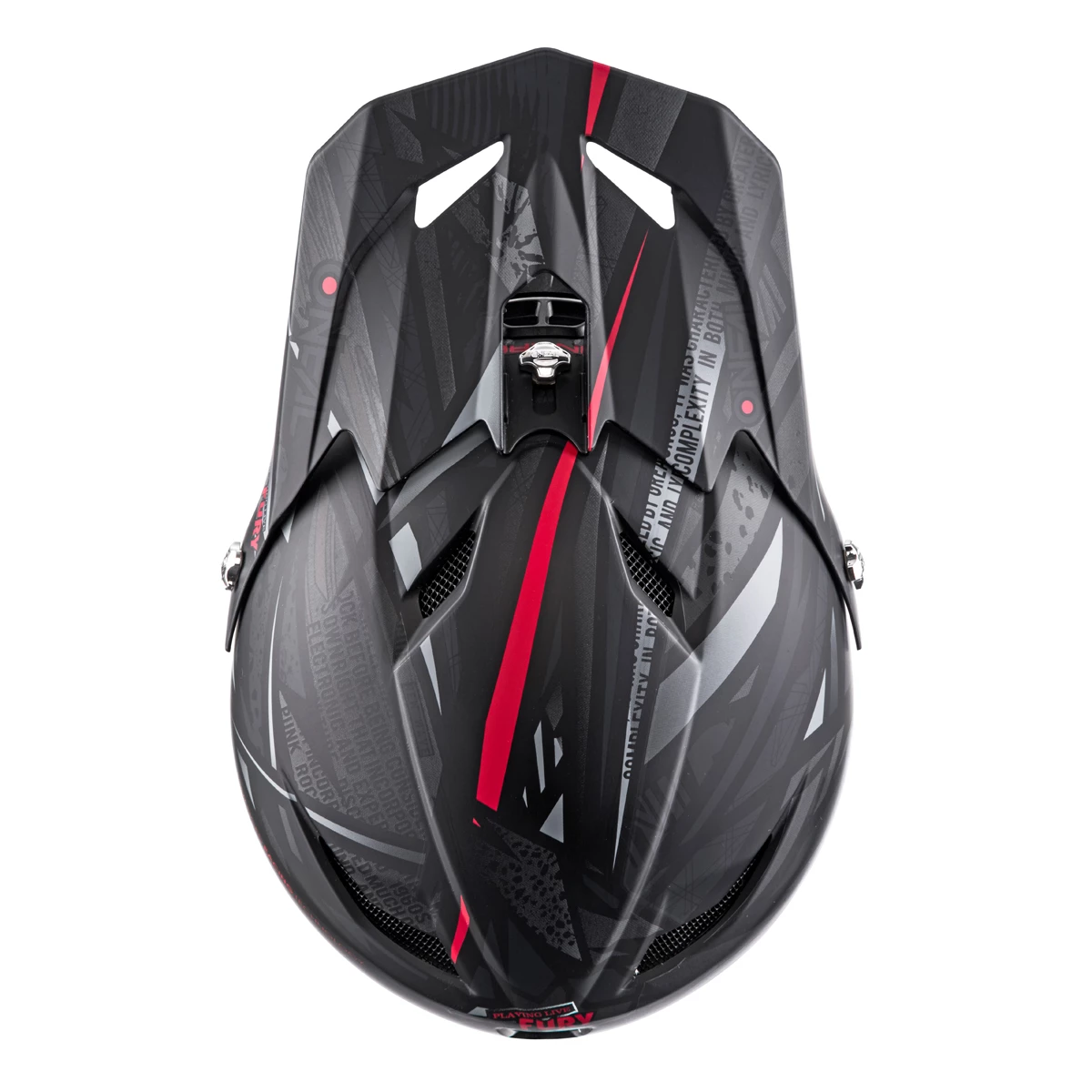 O'neal Fury Synthy RL DH Fahrrad Helm Schwarz/grau/rot 2023 Oneal 5 O'neal Fury Synthy RL DH Fahrrad Helm Schwarz/grau/rot 2023 Oneal – Bild 3