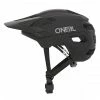 O'neal Trailfinder Solid All Mountain MTB Fahrrad Helm Schwarz 2023 Oneal -Helme Mountainbike Verkäufe 2020ONealTrailfinderSOLIDblackleft