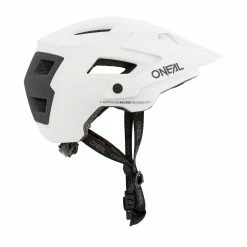 O'neal Defender Solid All Mountain MTB Fahrrad Helm Weiß/grau 2022 Oneal -Helme Mountainbike Verkäufe 2021ONealDEFENDERSOLIDwhitegrayrightside