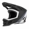 O'Neal Blade Hyperlite Charger DH Fahrrad Helm Schwarz/weiß 2022 Oneal -Helme Mountainbike Verkäufe 2022ONealBladeHyperliteCHARGERV.22blackwhiteleftside