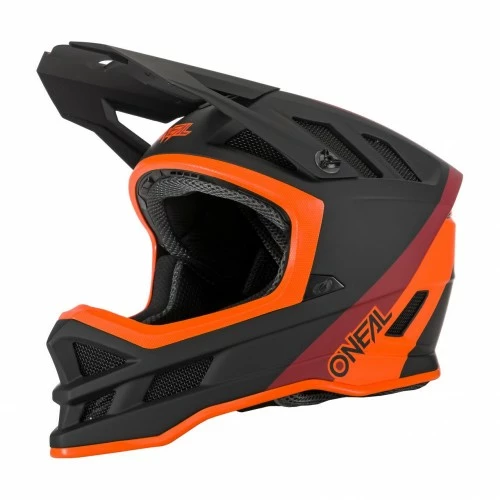O'Neal Blade Hyperlite Charger DH Fahrrad Helm Schwarz/orange 2022 Oneal 3 O'Neal Blade Hyperlite Charger DH Fahrrad Helm Schwarz/orange 2022 Oneal