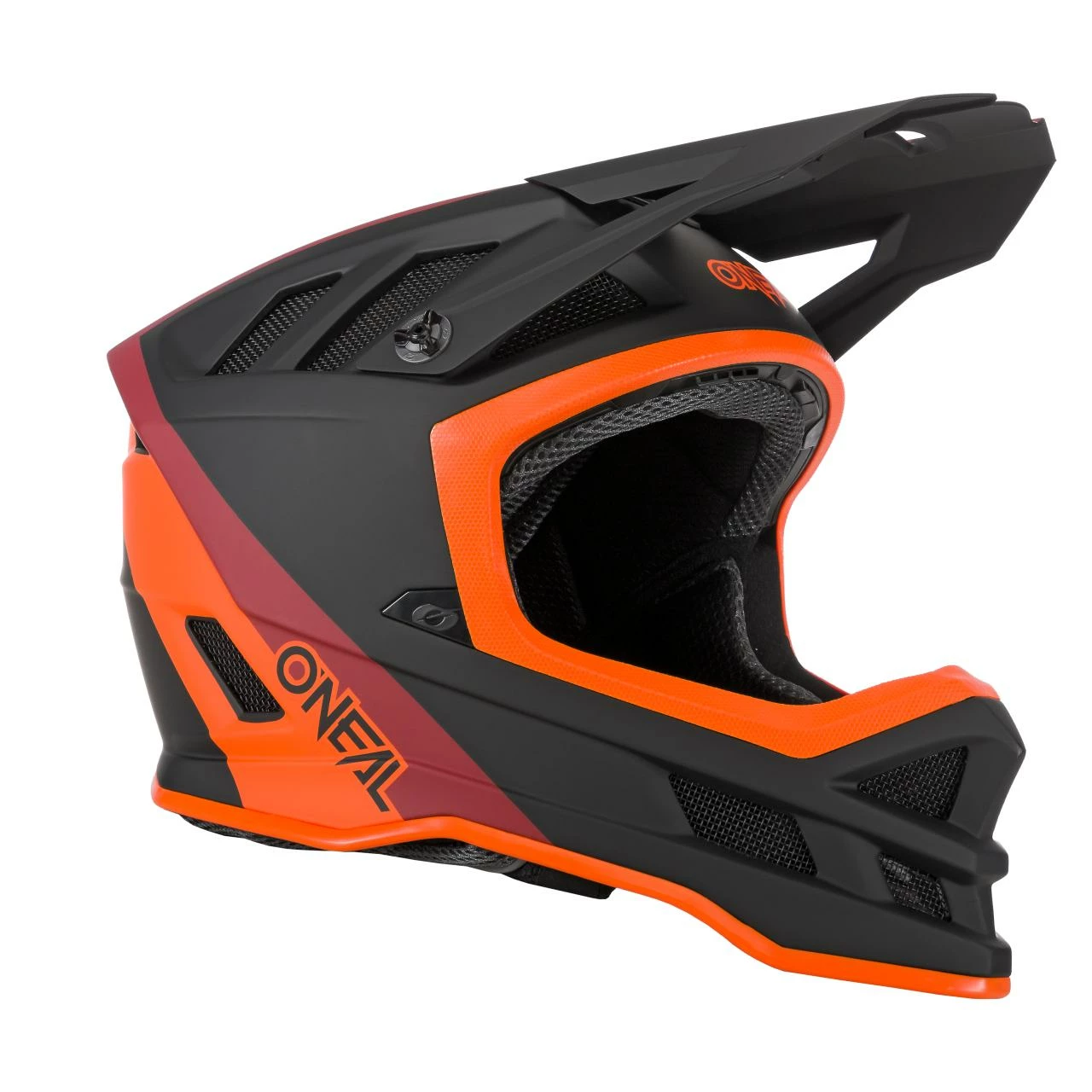 O'Neal Blade Hyperlite Charger DH Fahrrad Helm Schwarz/orange 2022 Oneal 6 O'Neal Blade Hyperlite Charger DH Fahrrad Helm Schwarz/orange 2022 Oneal – Bild 4