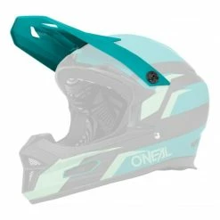 O'Neal Fury Stage Visor Helm Blende Schirm Türkis Oneal