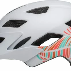 Bell Sidetrack Youth Jugend Fahrrad Helm Gr.50-57cm Weiß 2022 -Helme Mountainbike Verkäufe 210164022 bell sidetrack youth chapelle matte white left