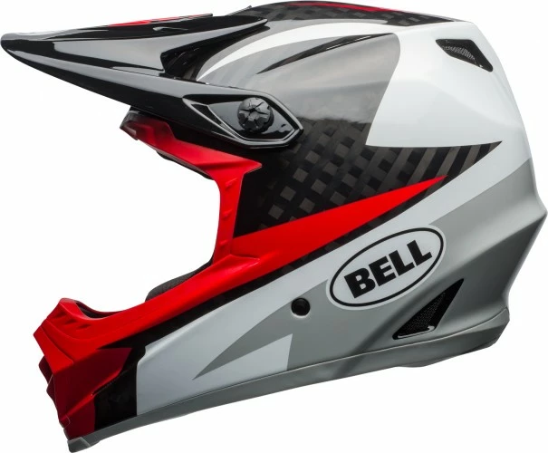 Bell Full-9 DH Fahrrad Helm Weiß/schwarz/rot 2018 2 Bell Full-9 DH Fahrrad Helm Weiß/schwarz/rot 2018