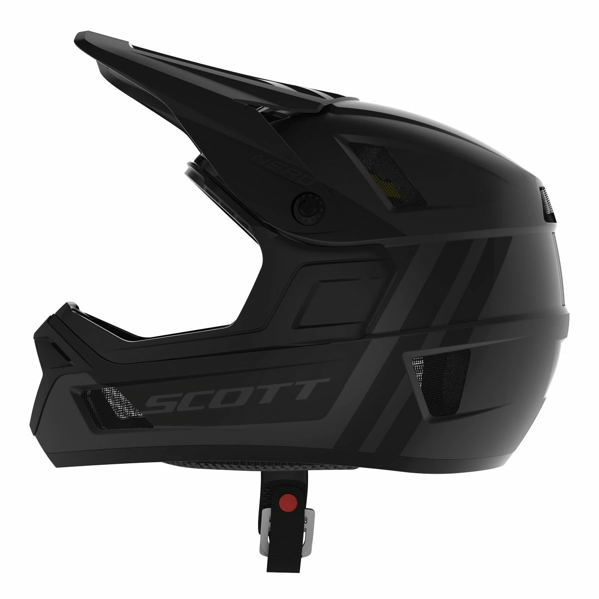 Scott Nero Plus DH FR Fahrrad Helm Stealth Schwarz 2023 4 Scott Nero Plus DH FR Fahrrad Helm Stealth Schwarz 2023 – Bild 2