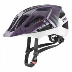 Uvex Quatro CC All Mountain Enduro MTB Fahrrad Helm Matt Lila/weiß 2023
