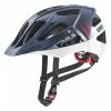 Uvex Quatro CC All Mountain Enduro MTB Fahrrad Helm Matt Blau/weiß 2023 -Helme Mountainbike Verkäufe S41002602Main