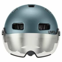 Uvex Rush Visor City Fahrrad Helm Matt Blau 2023 -Helme Mountainbike Verkäufe S41002804F1
