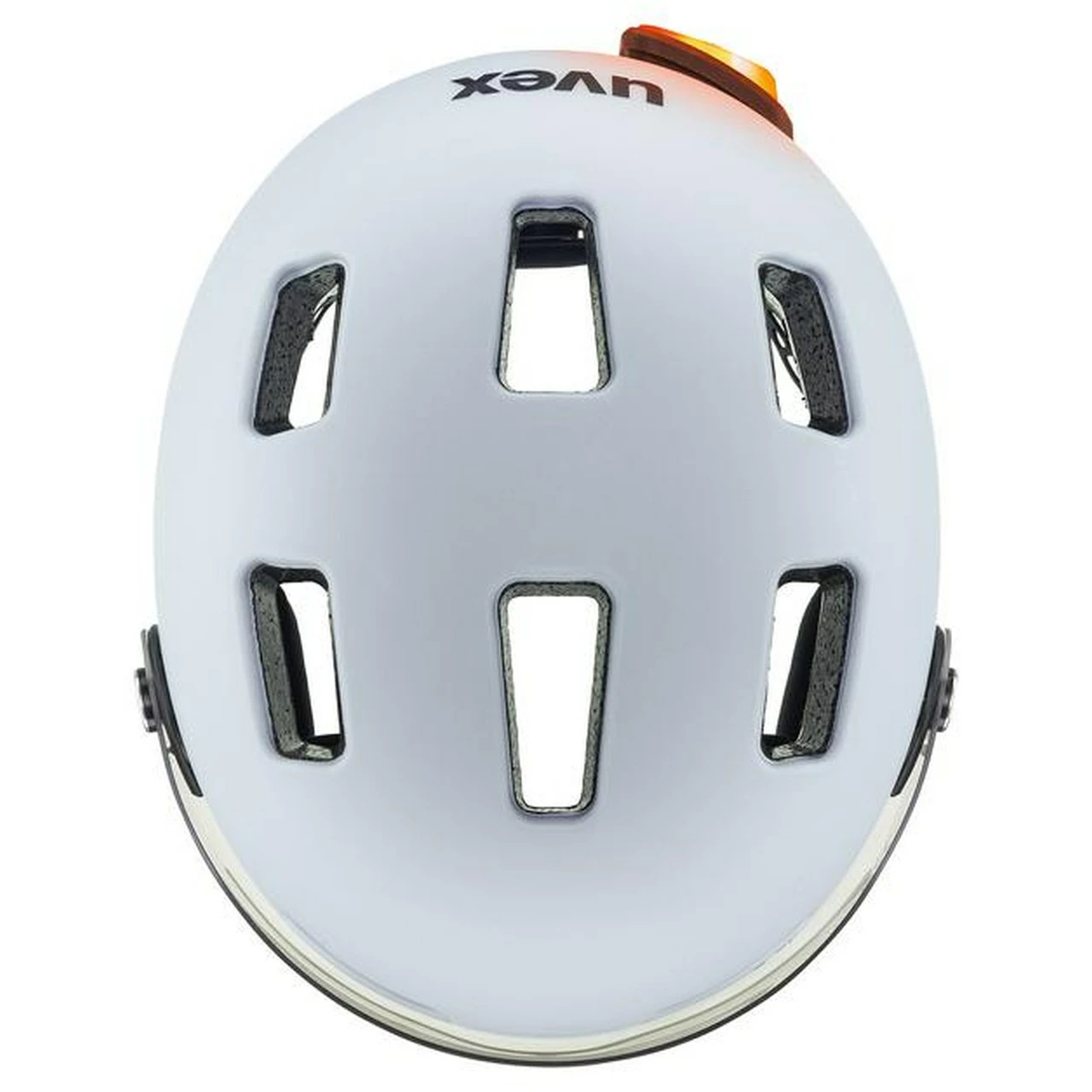 Uvex Rush Visor City Fahrrad Helm Matt Light Blau 2023 4 Uvex Rush Visor City Fahrrad Helm Matt Light Blau 2023 – Bild 2