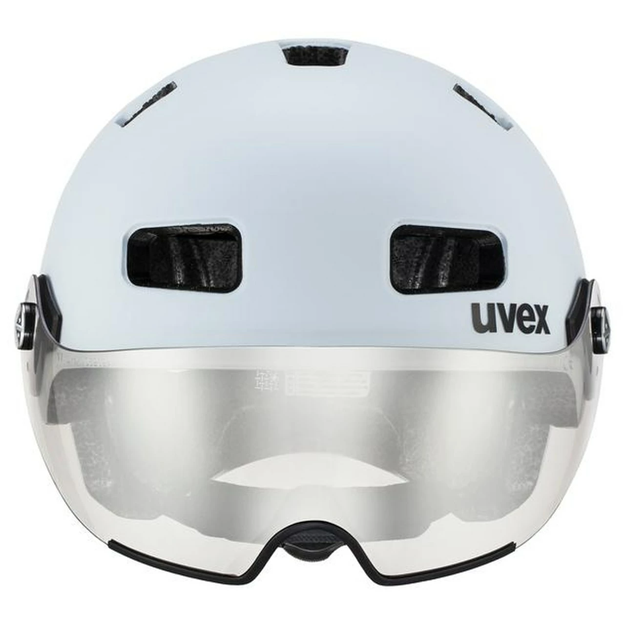 Uvex Rush Visor City Fahrrad Helm Matt Light Blau 2023 6 Uvex Rush Visor City Fahrrad Helm Matt Light Blau 2023 – Bild 4