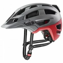 Uvex Finale Light 2.0 MTB Fahrrad Helm Matt Grau/rot 2022