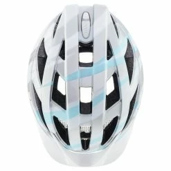 Uvex Air Wing CC Fahrrad Helm Matt Silberfarben/blau 2023 -Helme Mountainbike Verkäufe S41004807A1