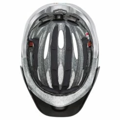 Uvex True Fahrrad Helm Schwarz/silberfarben 2023 -Helme Mountainbike Verkäufe S41005305I1