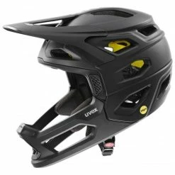 Uvex Revolt MIPS DH Fahrrad Helm Matt Schwarz 2023