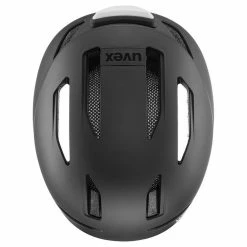 Uvex Urban Planet LED City Fahrrad Helm Matt Schwarz 2023 -Helme Mountainbike Verkäufe S41006501A1