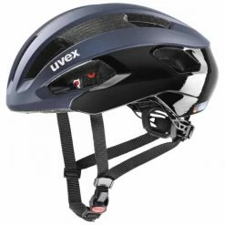 Uvex Rise CC Rennrad Fahrrad Helm Matt Blau/schwarz 2023