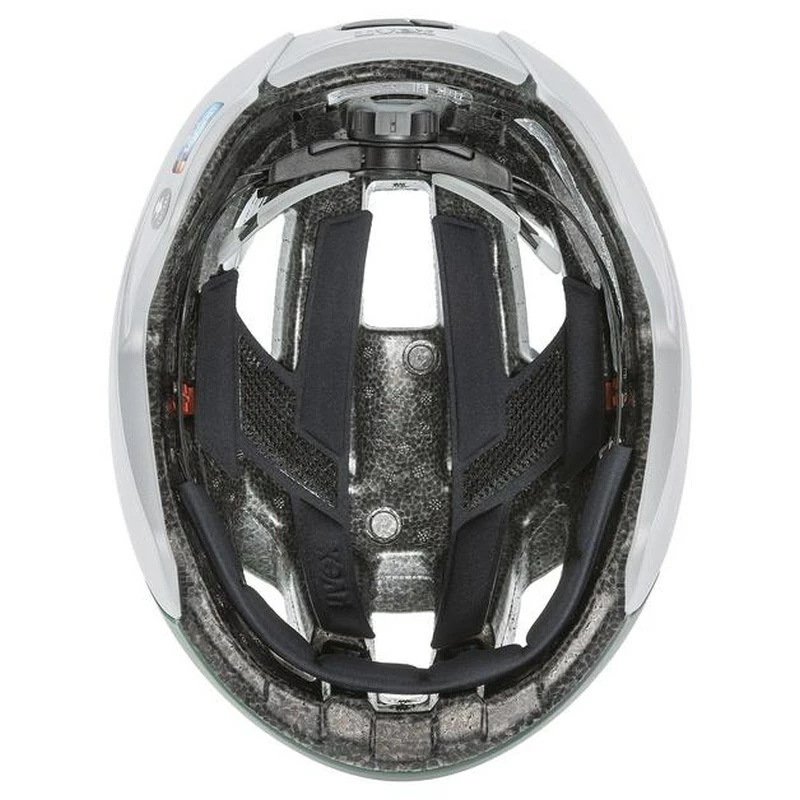 Uvex Rise CC Tocsen Rennrad Fahrrad Helm Matt Silberfarben/grün 2023 5 Uvex Rise CC Tocsen Rennrad Fahrrad Helm Matt Silberfarben/grün 2023 – Bild 3