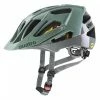 Uvex Quatro CC MIPS All Mountain Enduro MTB Fahrrad Helm Grau/orange 2023 -Helme Mountainbike Verkäufe S41061004Main
