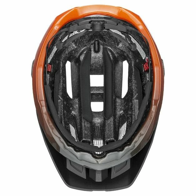 Uvex Quatro All Mountain MTB Fahrrad Helm Grau/orange 2023 5 Uvex Quatro All Mountain MTB Fahrrad Helm Grau/orange 2023 – Bild 3