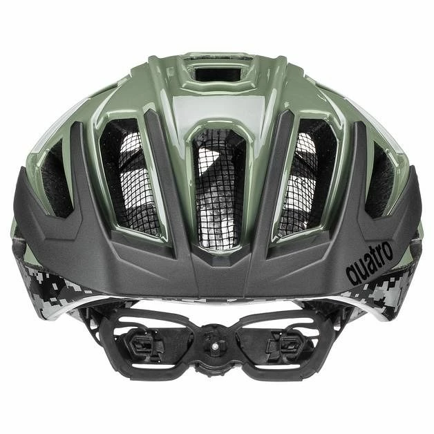 Uvex Quatro All Mountain MTB Fahrrad Helm Pixel Grün/schwarz 2022 6 Uvex Quatro All Mountain MTB Fahrrad Helm Pixel Grün/schwarz 2022 – Bild 4
