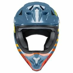 Uvex HLMT 10 DH Fahrrad Helm Blau/gelb 2021 -Helme Mountainbike Verkäufe S41082103F1