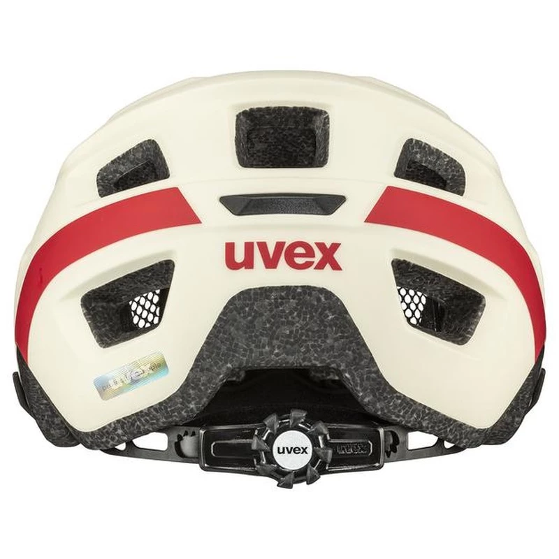 Uvex Access MTB Fahrrad Helm Matt Beige/rot 2022 5 Uvex Access MTB Fahrrad Helm Matt Beige/rot 2022 – Bild 3