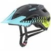 Uvex Access MTB Fahrrad Helm Matt Schwarz/blau/grün 2023 -Helme Mountainbike Verkäufe S41098709Main