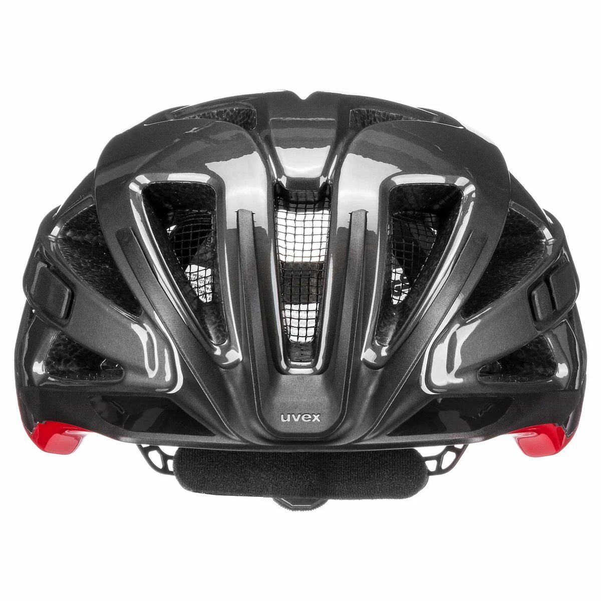 Uvex Active Fahrrad Helm Grau/rot 2023 5 Uvex Active Fahrrad Helm Grau/rot 2023 – Bild 3