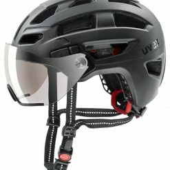 Uvex Finale Visor City Trekking Fahrrad Helm Schwarz 2023