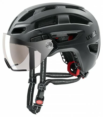 Uvex Finale Visor City Trekking Fahrrad Helm Schwarz 2023 3 Uvex Finale Visor City Trekking Fahrrad Helm Schwarz 2023