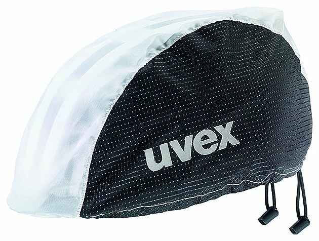 Uvex Raincap Bike Fahrrad Helm Regenhülle Überzug Schwarz/weiß 3 Uvex Raincap Bike Fahrrad Helm Regenhülle Überzug Schwarz/weiß